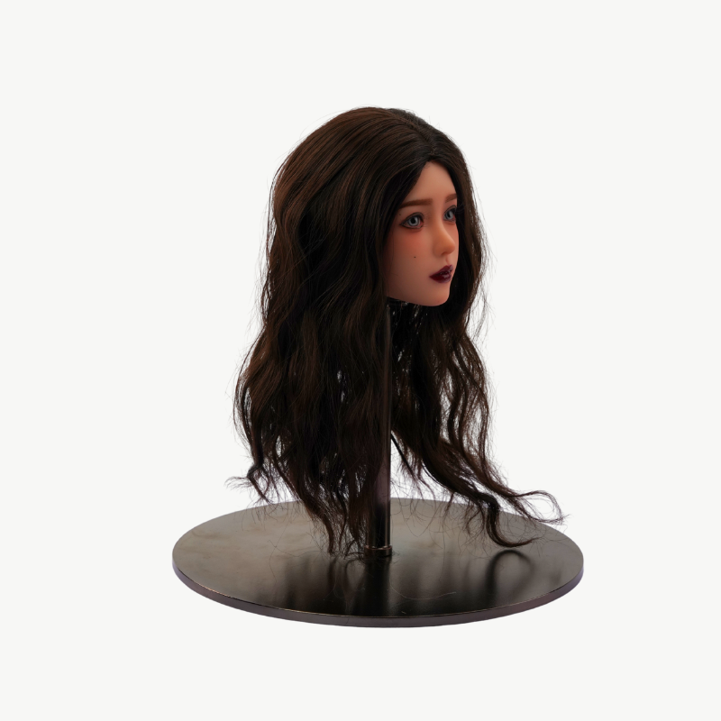 Brown Long Wavy Wig